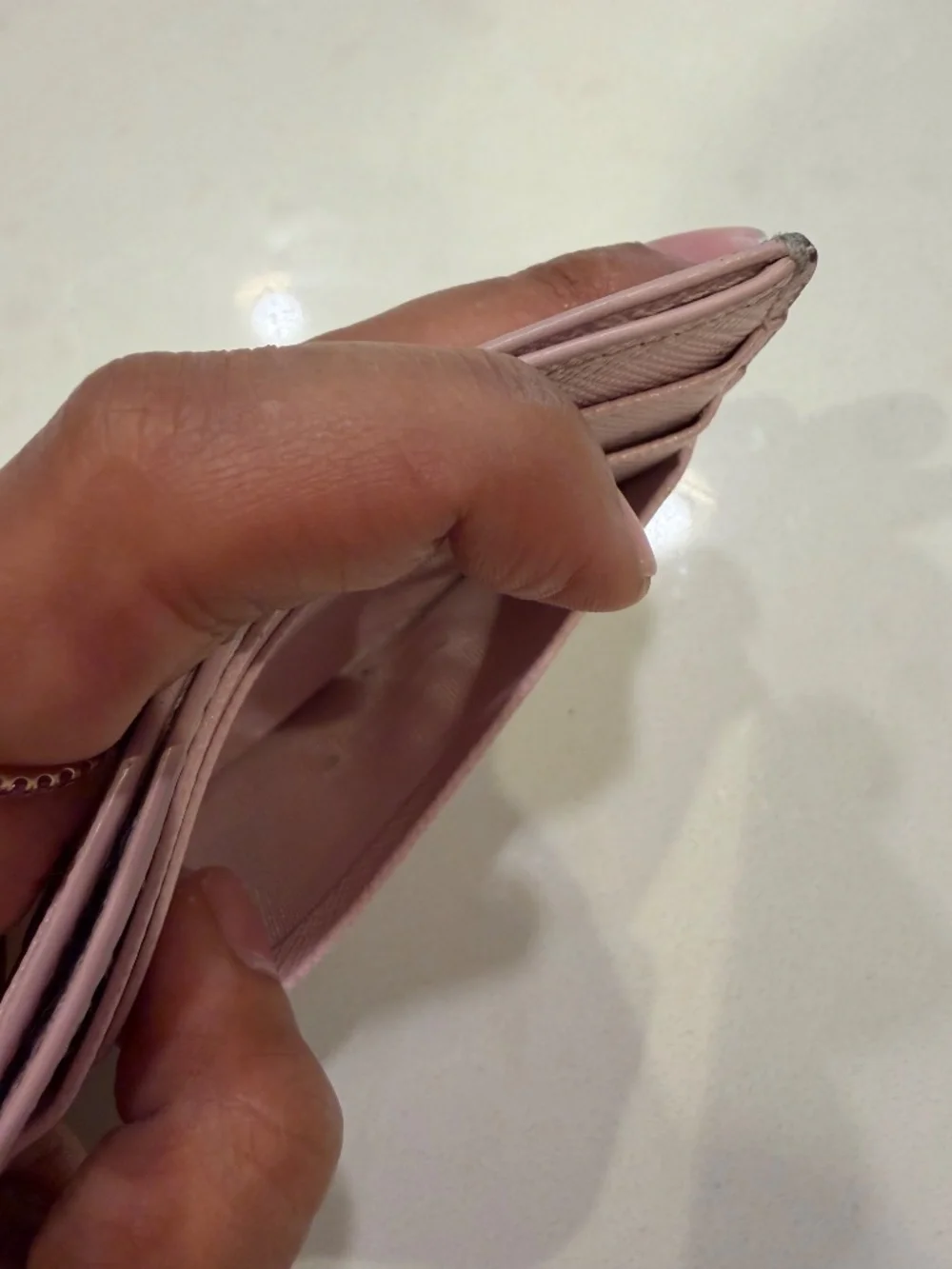 Authentic Pink Prada Card Holder - Picture 12 of 13